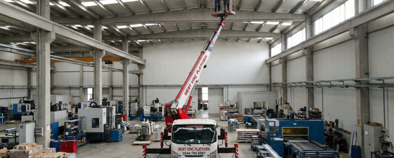 Pendik Ramazanoğlu Sepetli Vinç Kiralama