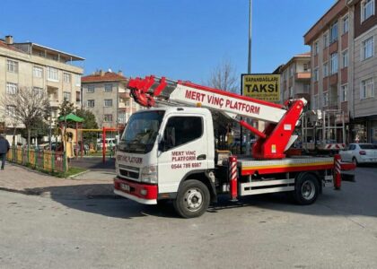 Pendik Sapanbağları Sepetli Vinç Kiralama