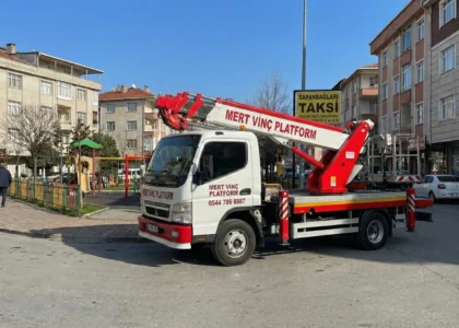 Pendik Sapanbağları Sepetli Vinç Kiralama