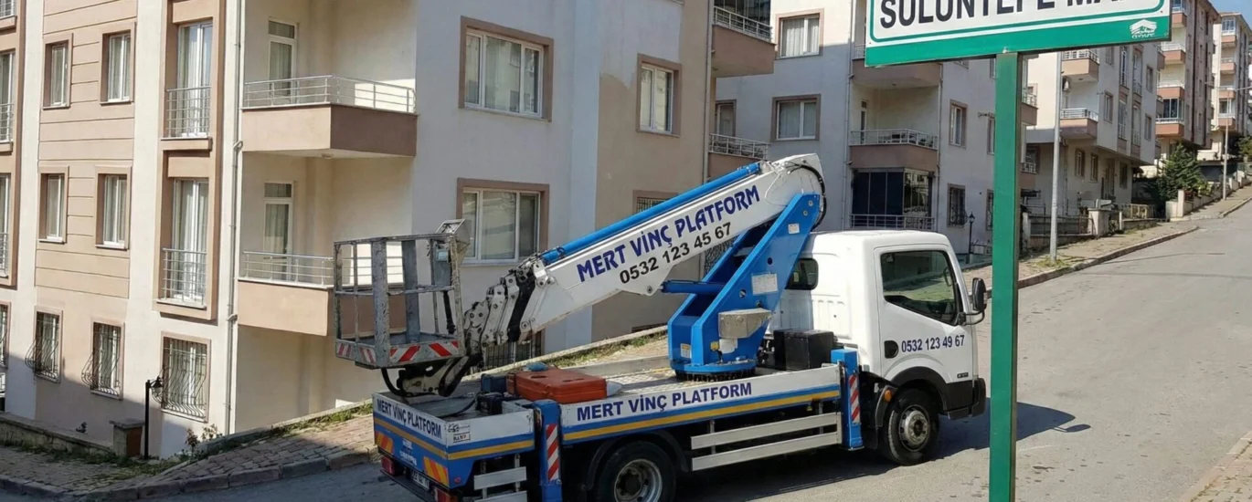 Pendik Sülüntepe Sepetli Vinç Kiralama