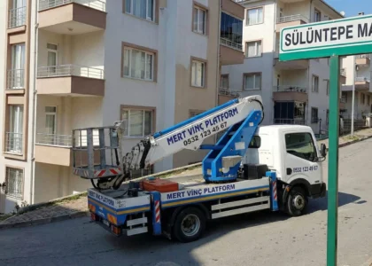 Pendik Sülüntepe Sepetli Vinç Kiralama